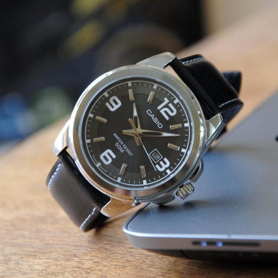 Часы мужские водонепроницаемые оригинальные японские Casio Collection MTP-1314PL-8AVEF (модуль 2784) | Зображення 2