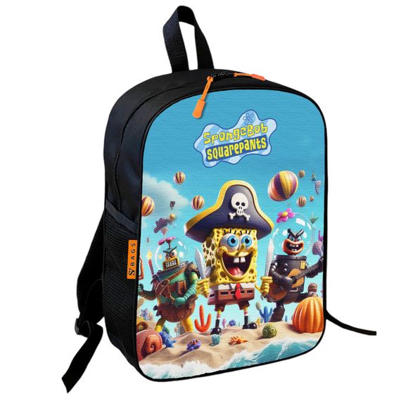 Шкільний рюкзак дитячий Губка Боб + Сумка для взуття спортивної форми рюкзак-мішок для хлопчика (01685) | Зображення 4
