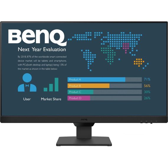 TFT 27" BenQ BL2790, IPS, 100Гц, 2хHDMI, DP, колонки, чорний | Зображення 2