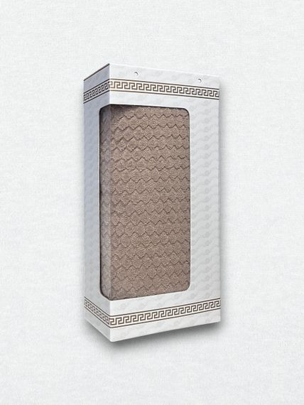 Рушник махровий SВ-3 Kayra 70х140 см. бежевий | Зображення 1