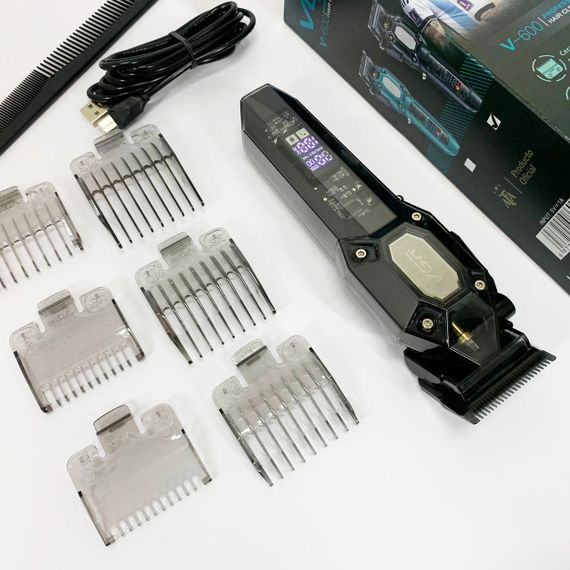 Профессиональная электрическая машинка для стрижки VGR, Беспроводные машинки для стрижки легкие WG-20 | Зображення 3