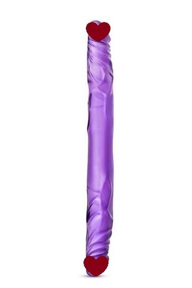 Двойной фаллоимитатор B YOURS 18INCH DOUBLE DILDO PURPLE sexstyle
