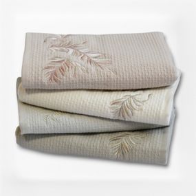 Набір рушників з вишивкою Pupilla 50 х 90 см Milan Feathers