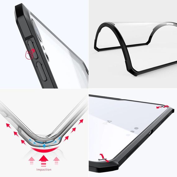 TPU+PC чохол Xundd c посиленими кутами для Apple iPad 10.2" (2019) (2020) (2021) Чорний | Зображення 4