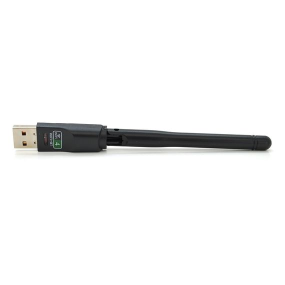 Бездротовий мережевий адаптер з антеною 10см Wi-Fi-USB LV / CL-UW07D - 8723DU, 802.11bgn, 150MB, 2.4 GHz, WIN7 / XP / Vista / 2K / | Зображення 1