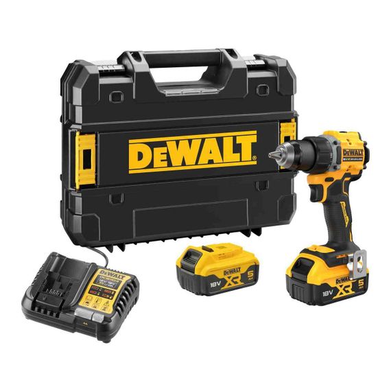Дрель-шуруповёрт аккумуляторная бесщёточная DeWALT DCD794P2T | Зображення 5