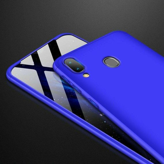 Чохол GKK 360 градусів для Samsung Galaxy M20 колір Синій | Зображення 3
