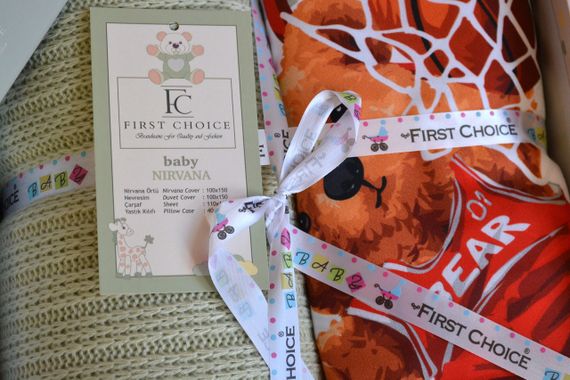 Детский комплект постельного белья с пледом First Choice Baby Digital Satin Nirvana 100х150 см. Cleo | Зображення 2