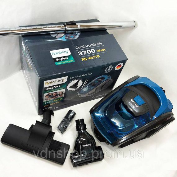 Колбовий пилосос безмішковий циклонного типу Rainberg, Хороший пилосос для дому з контейнером GL-85 | Зображення 8