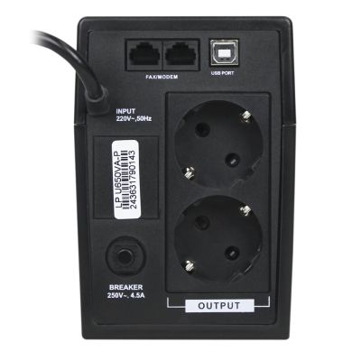 Источник бесперебойного питания LogicPower U650VA-P USB (2436) (2436) | Зображення 3