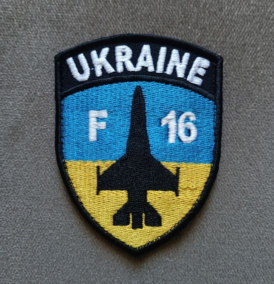 Шеврон F16 Ukraine