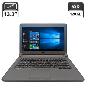 Ноутбук Dell Latitude 3350 / 13.3" (1366x768) TN / Intel Core i3-5005U (2 (4) ядра по 2.0 GHz) / 8 GB DDR3 / 120 GB SSD / Intel HD Graphics 5500 / WebCam б/у