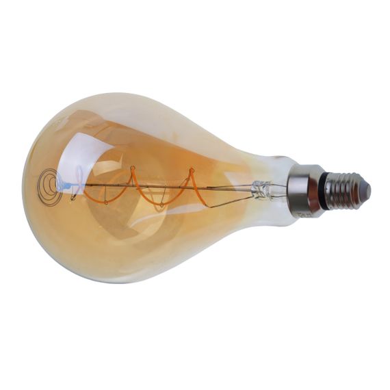 Лампа Эдисона LED 4W E27 COG WW A165S Amber 220V | Зображення 2
