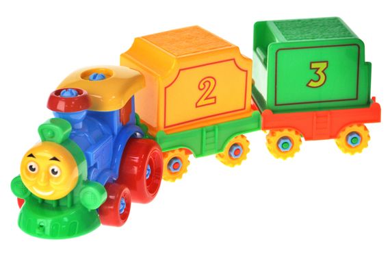 Потяг каталка 8681 в ковпаку р.43x10,5x14 см YG Toys | Зображення 2