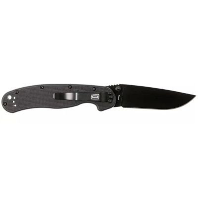 Нож Ontario Knife RAT I AUS-8 Black, Black Blade (ON8846) | Зображення 1