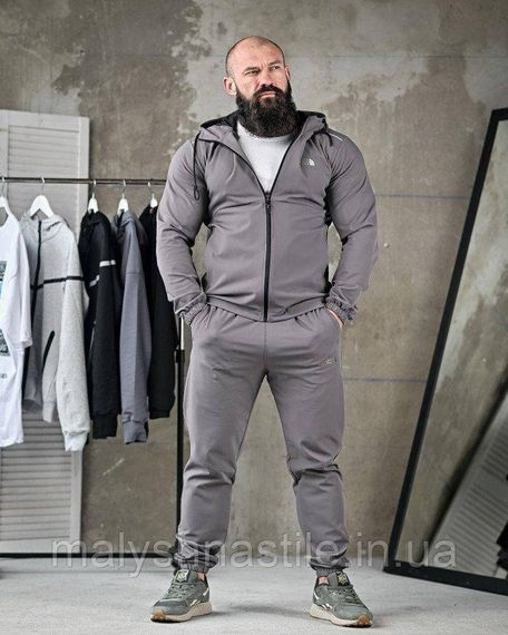 Мужской спортивный костюм THF grey      ДЛ6262 | Зображення 3