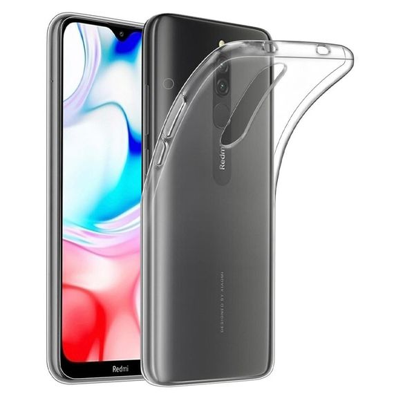 TPU чехол Epic Transparent 1,5mm для Xiaomi Redmi 8 Бесцветный (прозрачный)