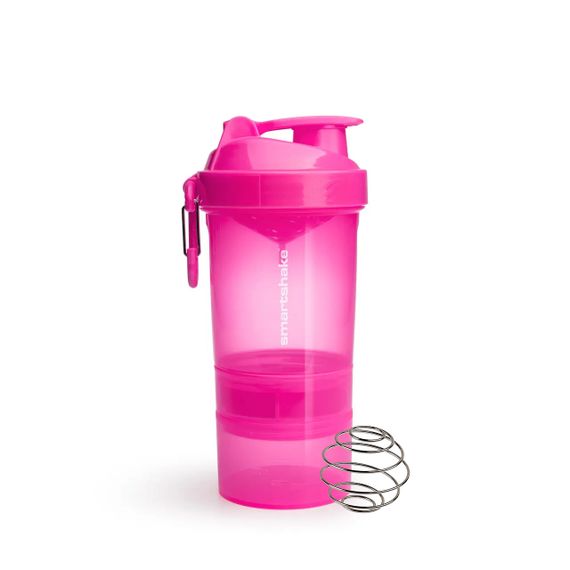 Шейкер спортивний SmartShake Original2GO 600ml Neon Pink (Original)