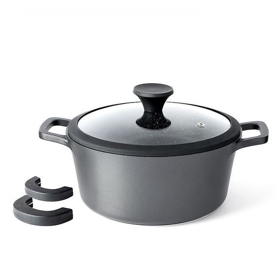 Каструля алюмінієва Біол Classic K301PC, 2.5 л, 20 см, з кришкою і антипригарним покриттям | Зображення 2