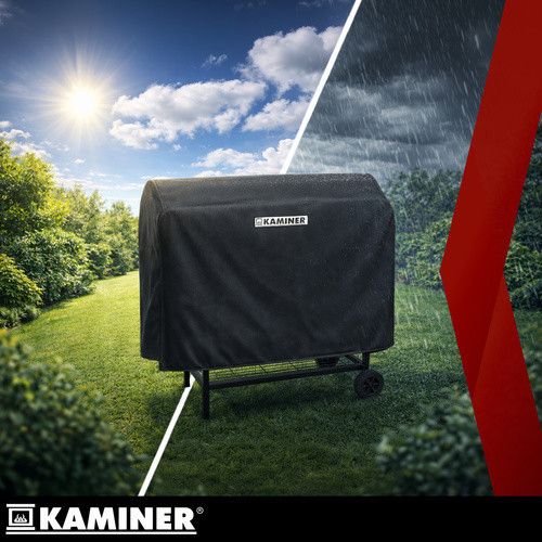 Мангал садовий із кришкою 108х67х96 см Kaminer 27315 | Зображення 6