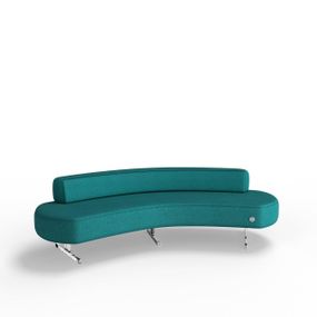 Трехместный диван FLEX 25 Ткань Аквамарин