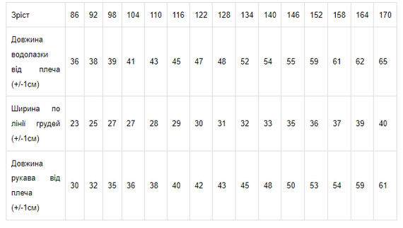 Водолазка дитяча Носи своє 140 Чорний (p-2963-183712) | Зображення 1