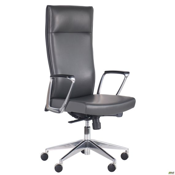 Кресло офисное AMF Jeff HB Dark GrayBlack | Зображення 1