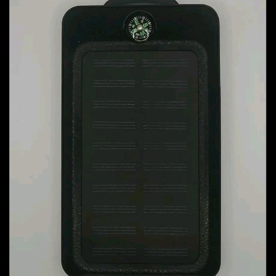 Портативний зарядний пристрій Power Bank 20000 mAh Solar LED, Повербанк - заряджання зовнішній акумулятор компас | Зображення 2