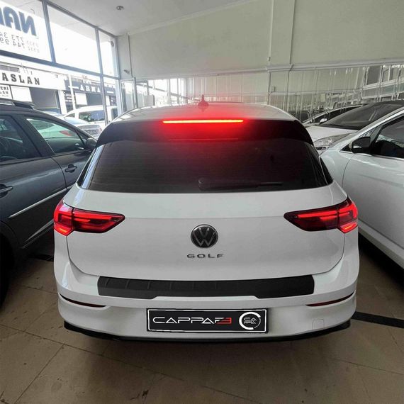 Накладка на задній бампер EuroCap (ABS) для Volkswagen Golf 8 2019- рр | Зображення 1