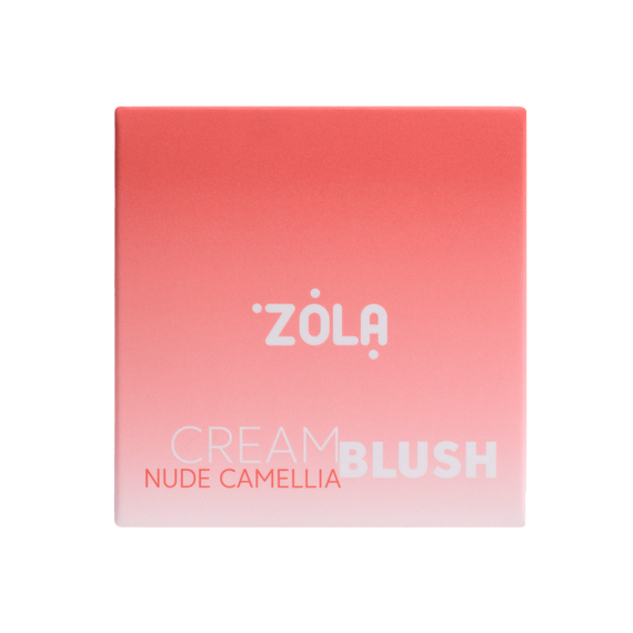 Кремові рум'яна ZOLA Cream Blush - Nude Camellia (2.4 g) | Зображення 2