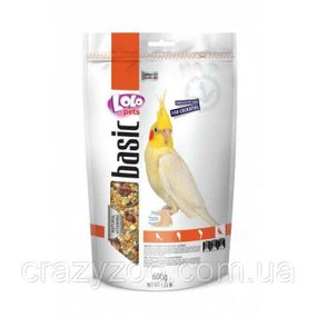 Полнорационный корм для нимф Lolo Pets 600 г LO-70224