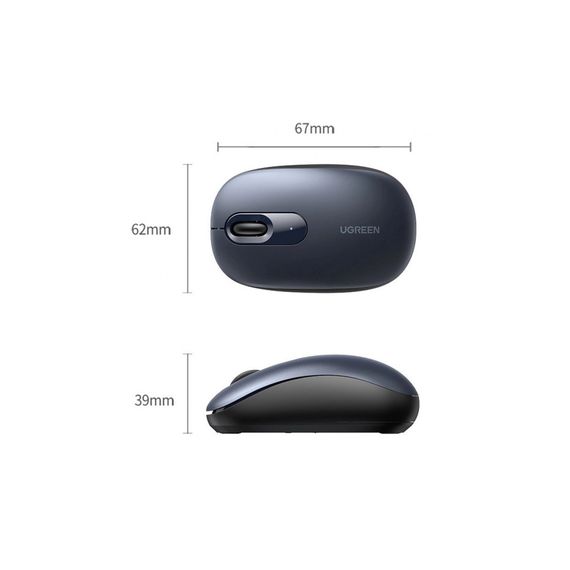 Мишка Ugreen MU105 Wireless Blue (90550) | Зображення 2