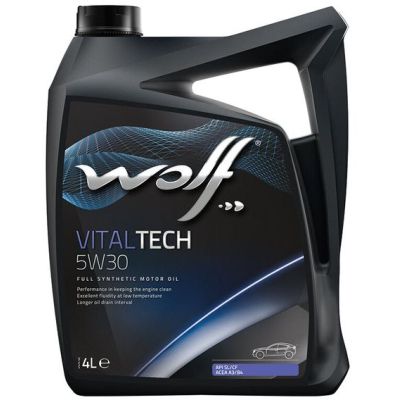 Моторное масло Wolf VITALTECH 5W30 4л (8309908)