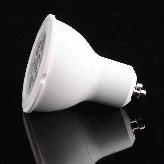Лампа светодиодная LED 6W GU10 WW MR16-PA 220V | Зображення 4