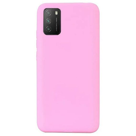 Чохол Candy Silicone для Poco M3 колір Рожевий