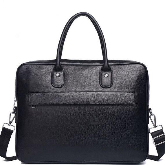 Шкіряна чоловіча сумка-портфель для ноутбука Tiding Bag M364A | Зображення 9