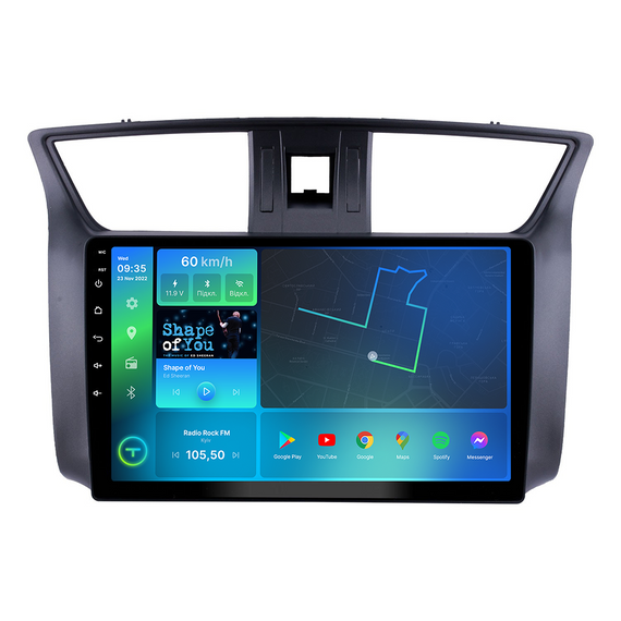 Штатная магнитола Torssen Nissan Sentra 2012+,Sylphy  FL10 4+64Gb 4G Carplay DSP