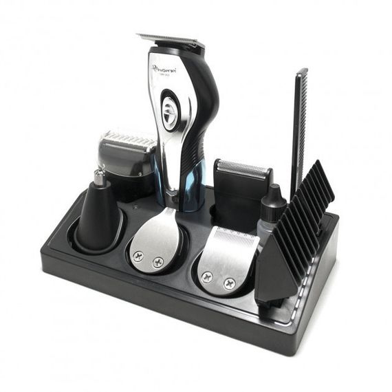 Універсальний триммер Gemei GM-562 11в1 акумуляторний для бороди вусів носа та тіла машинка для стрижки | Зображення 5