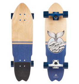 Скейтборд-круизер FireFly WCB 405 Whale Деревянная дека, маневренные колеса PU, усиленная подвеска
