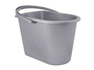 Відро для прибирання прямокутне 14л пластик граніт ЕК Алеана