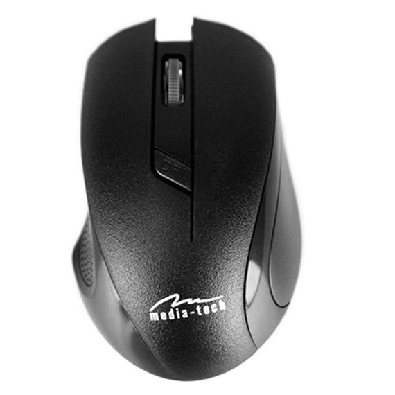Мишка  Media-Tech Trico, бездротова, 3 кн.,2400dpi, чорна | Зображення 4