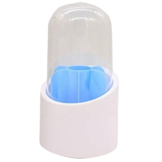 Органайзер, що обертається для зберігання косметики Makeup brush storage Блакитний