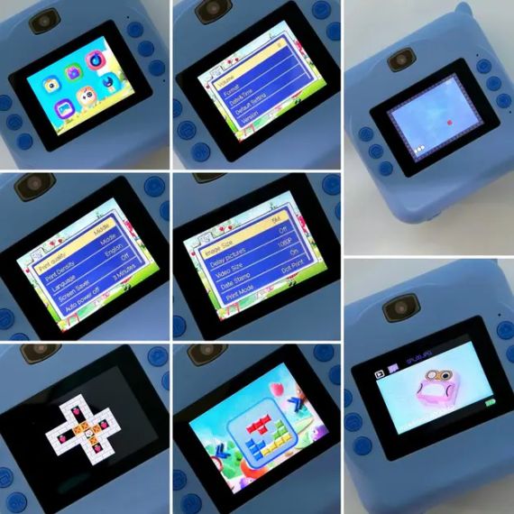 Дитяча фотокамера D2 з передньою камерою, функцією друку, підтримкою картки пам'яті та MP3 | Зображення 8