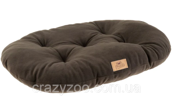 Подушка для собак та котів Ferplast Relax Microfleece 78/8 темно-сіра 78x50 см 83307823