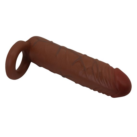 Удлиняющая насадка презерватив Pretty Love - Kaile 1" Brown, BI-026264-1 Sex Aura | Зображення 5