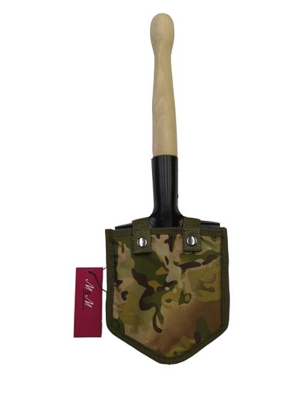 Саперна лопата МСЛ50 чорна в чохлі M&M мультикам (213517)
