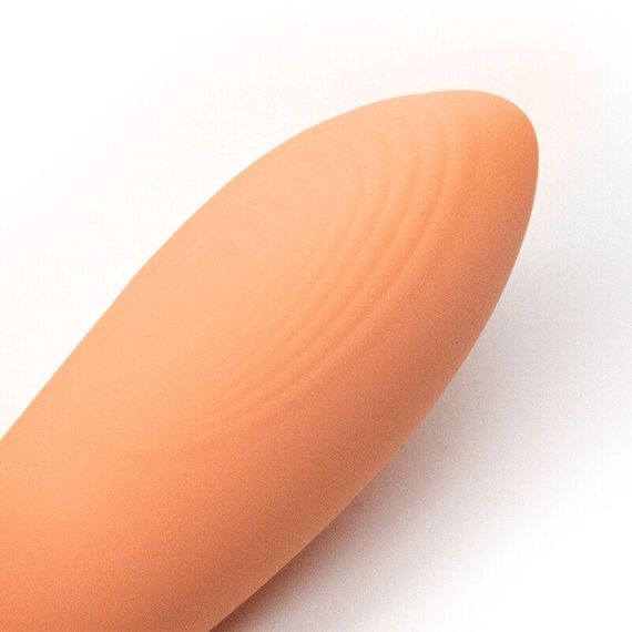 Вакуумний вібратор KISTOY Tina Mini Orange, вагінально-кліторальний Sex Aura | Зображення 4
