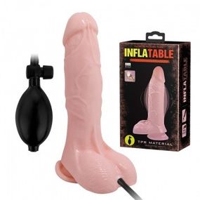 Фаллоимитатор - Inflatable Dildo Flesh sexstyle