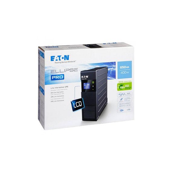 Пристрій безперебійного живлення Eaton Ellipse PRO 650 DIN (9207-43388) | Зображення 4