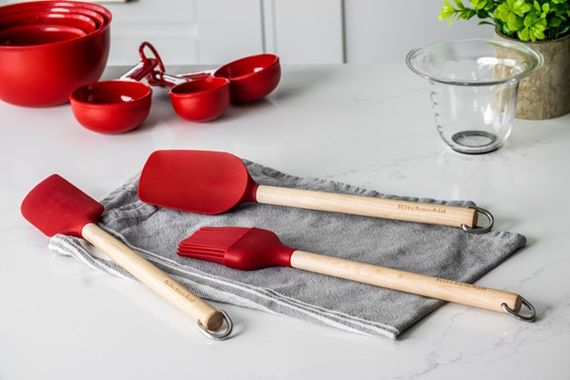Пензлик кулінарний KitchenAid Coreline KQR753OHERE 30.6 см червоний | Зображення 5